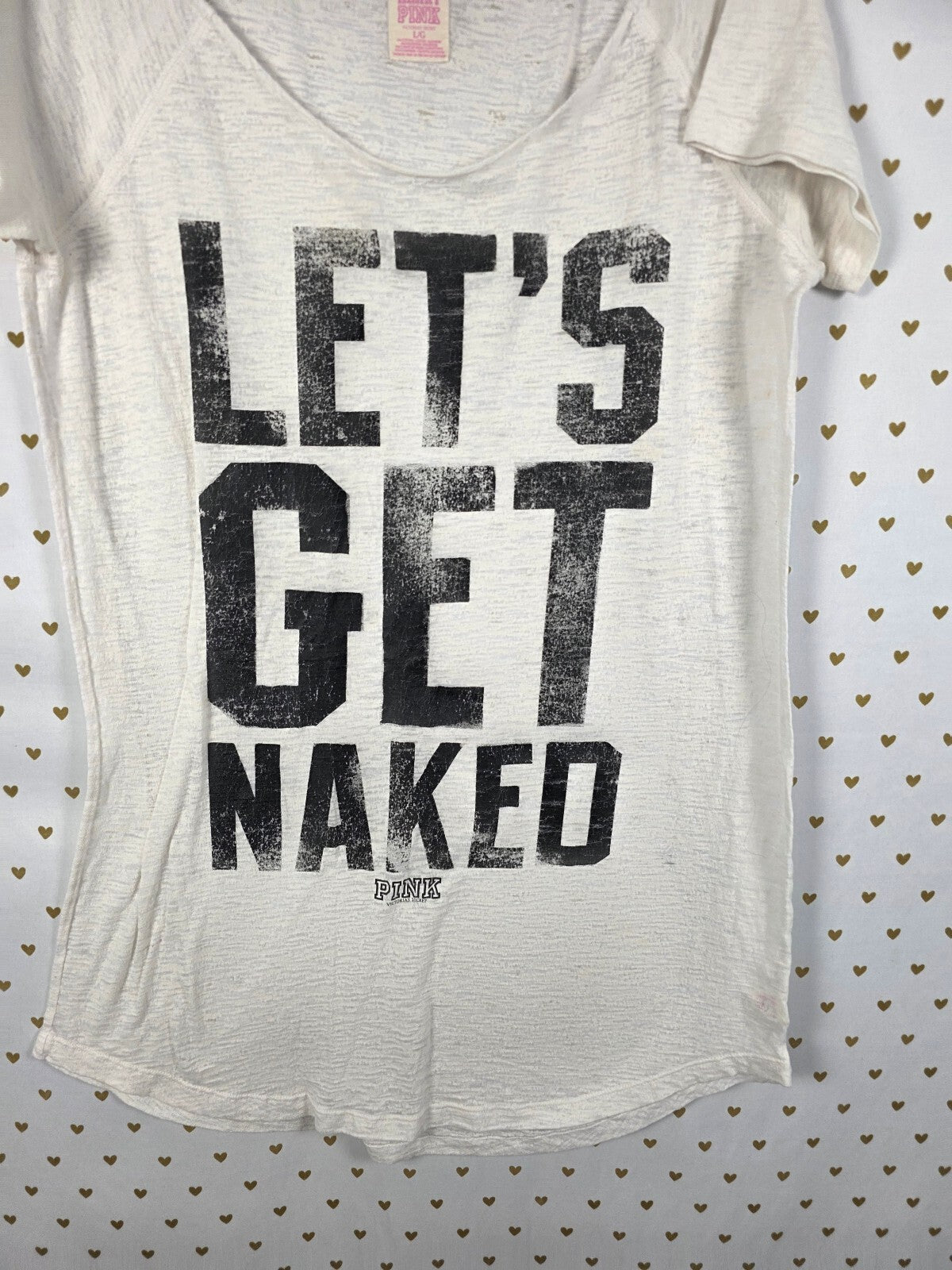 Victorias Secret Pink Vintage Burnout Nightgown Lets Get Naked Y2k Large