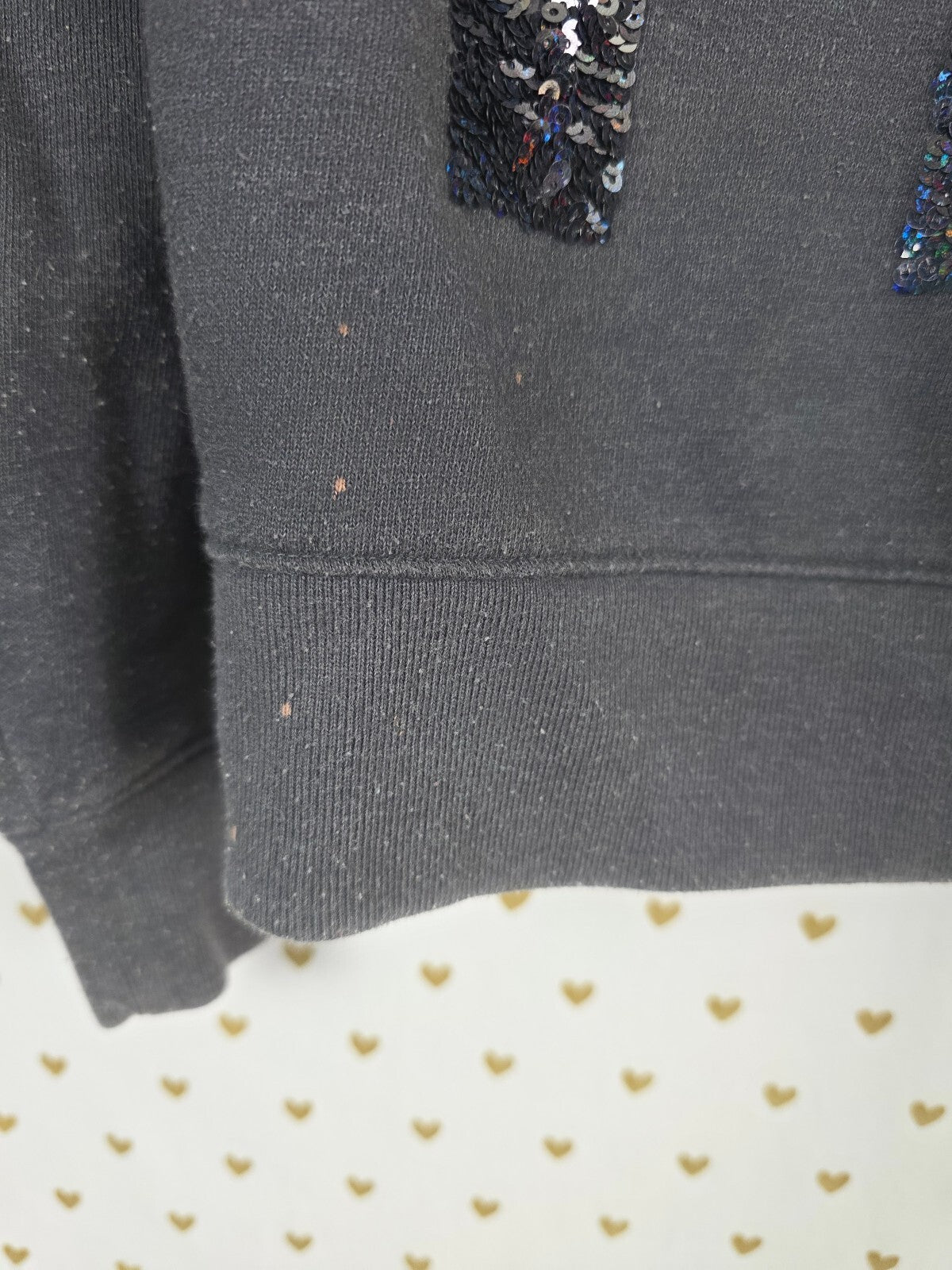 Victorias Secret Pink Gradient Bling Full Zip Hoodie Jacket Sequined Small