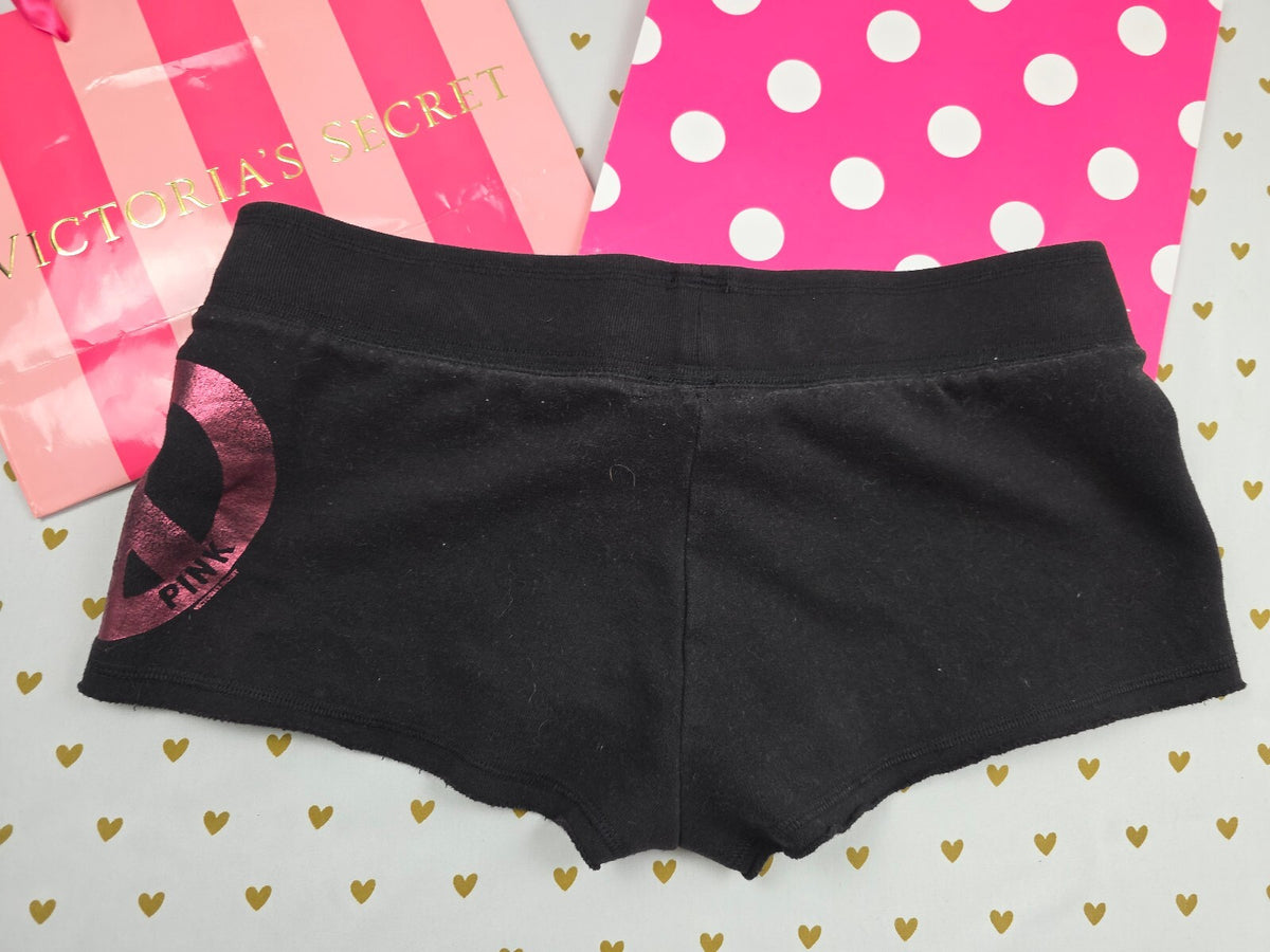 Victorias Secret PINK Vintage Y2k Peace Sweat Shorts Small