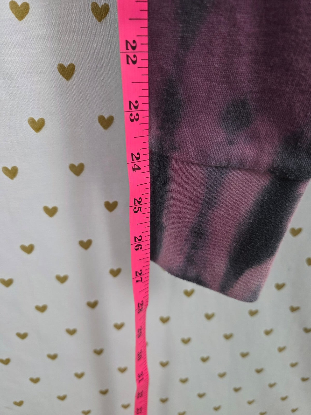 Victorias Secret PINK Tye Dye Tapered Sweats Sweatpants Small