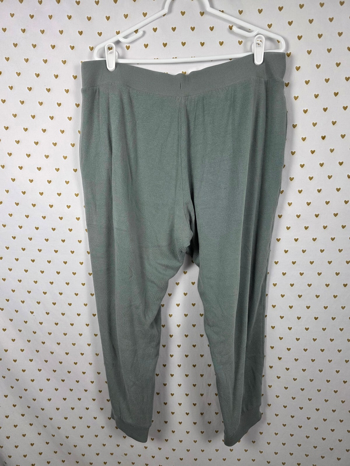 Victorias Secret Super Soft Green Sweats Sweatpants XL