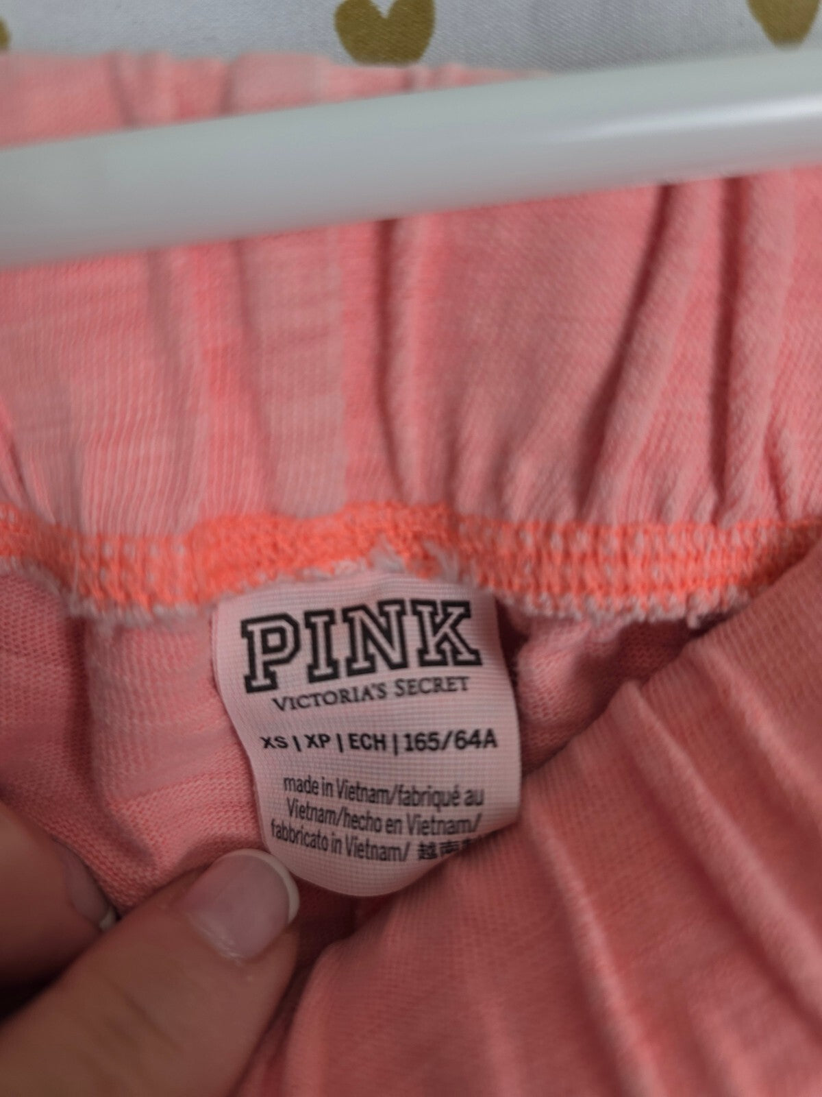 Victorias Secret PINK Neon Shorts Cropped Tee shirt Set outfit XS