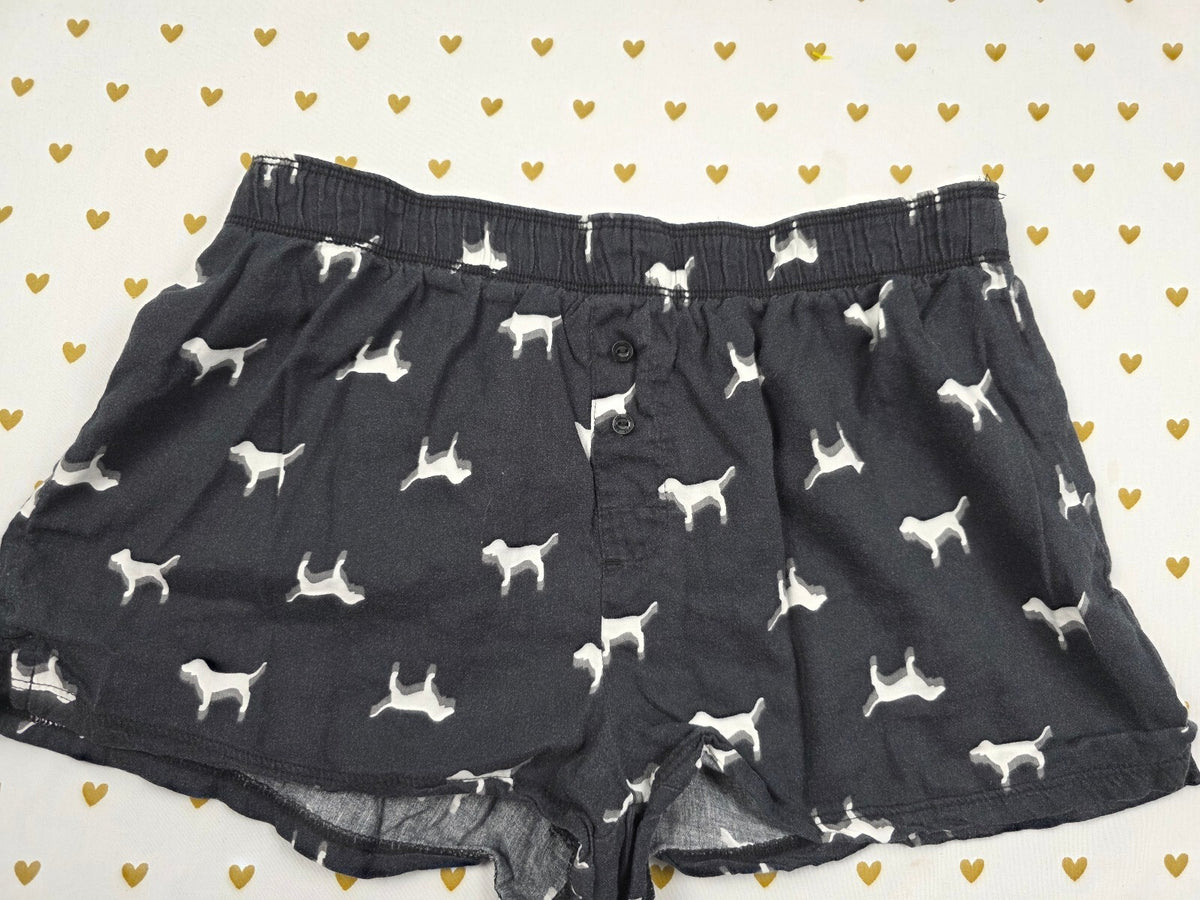 Victorias Secret PINK Dogs XS Sleep Shorts Boxers Pajama Bottoms