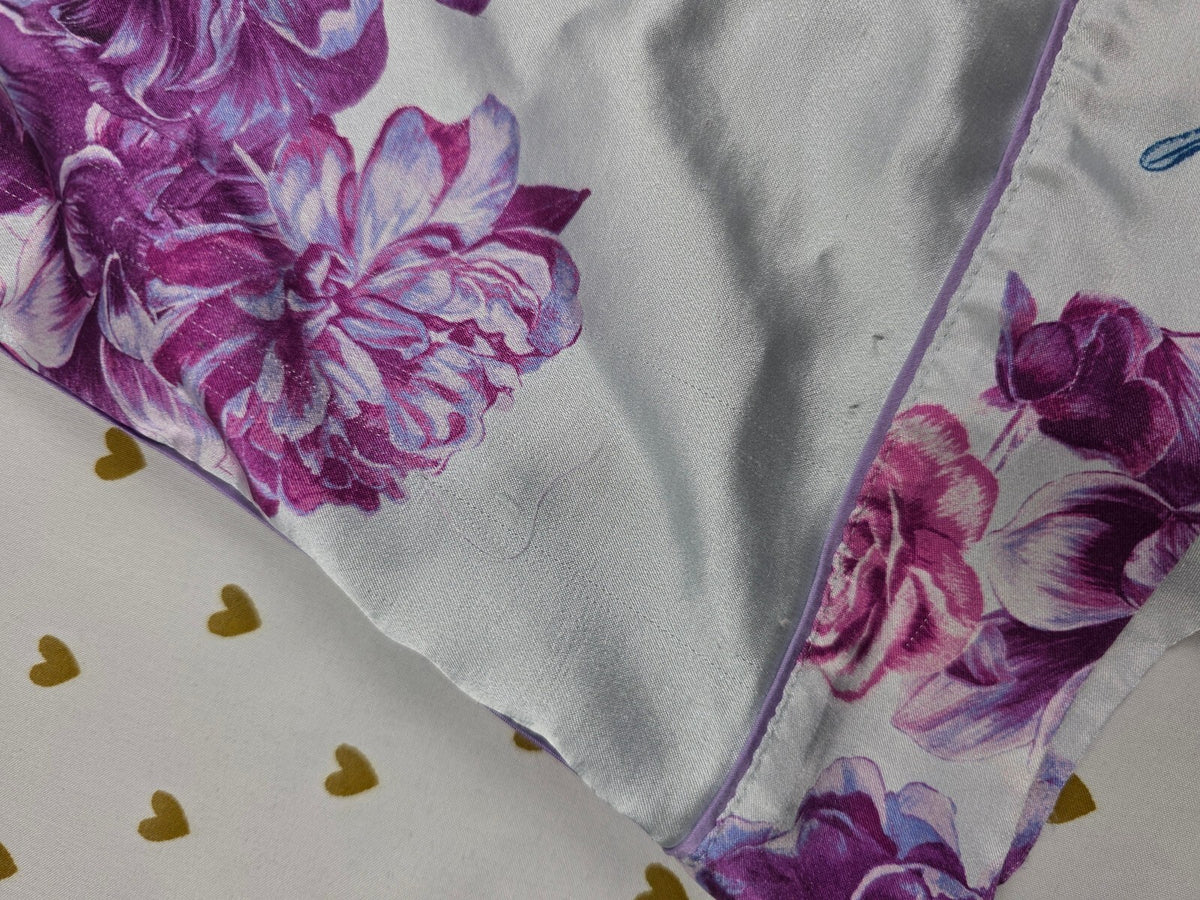 Victorias Secret Floral Satin Large Sleep Shorts Boxers Pajama Bottoms