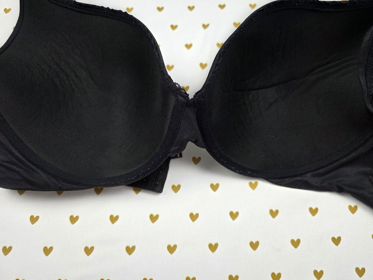 Victorias Secret Black Perfect Shape Bra 38DD