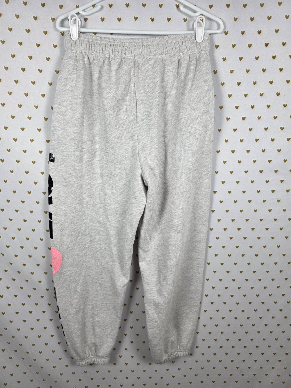Victorias Secret PINK Campus Originals Bling Sequined Sweats Sweatpants  Medium