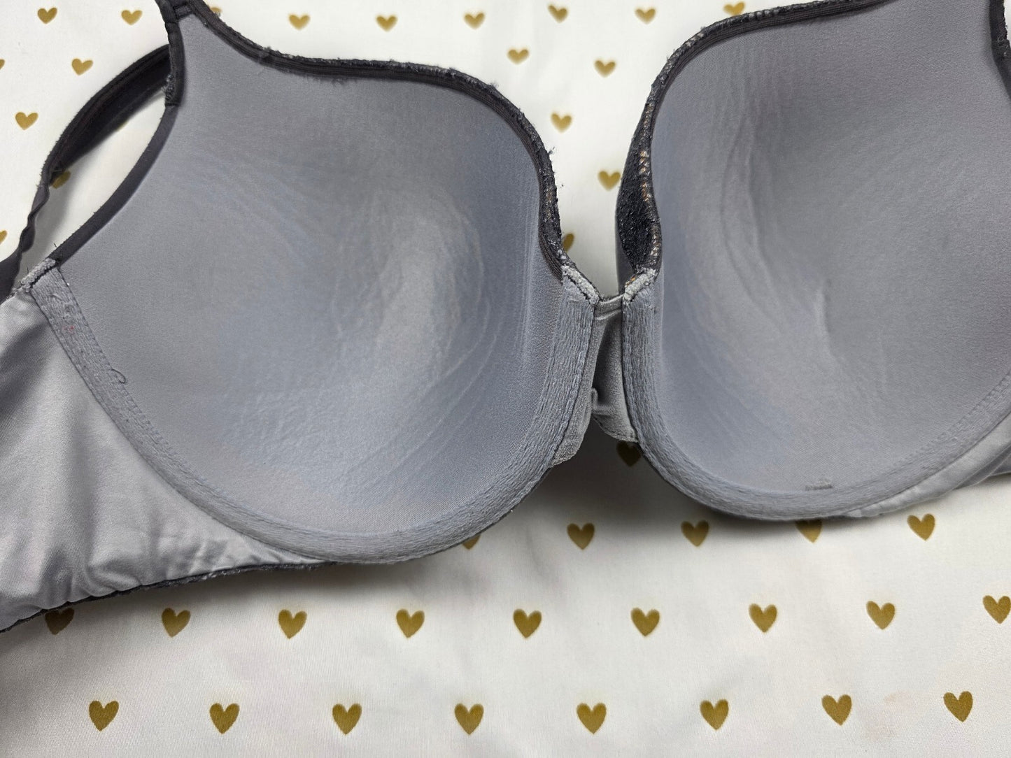Victoria's Secret Grey Body By Victoria Perfect Shape Bra 36DD