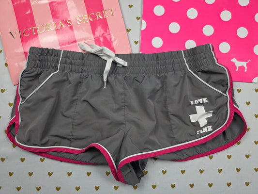 Victorias Secret PINK Vintage Booty Shorts lifeguard Y2k Love Large