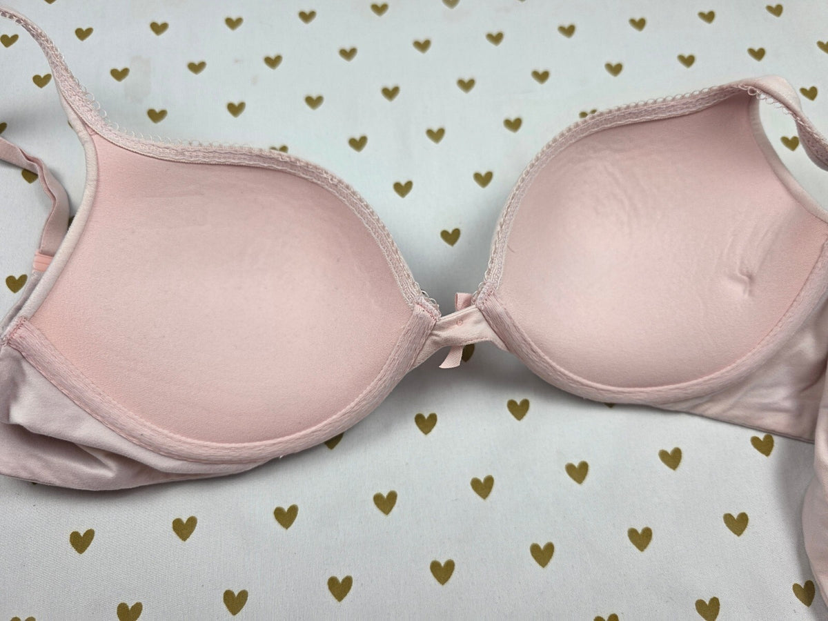Victorias Secret Blush 32D Push Up Bra