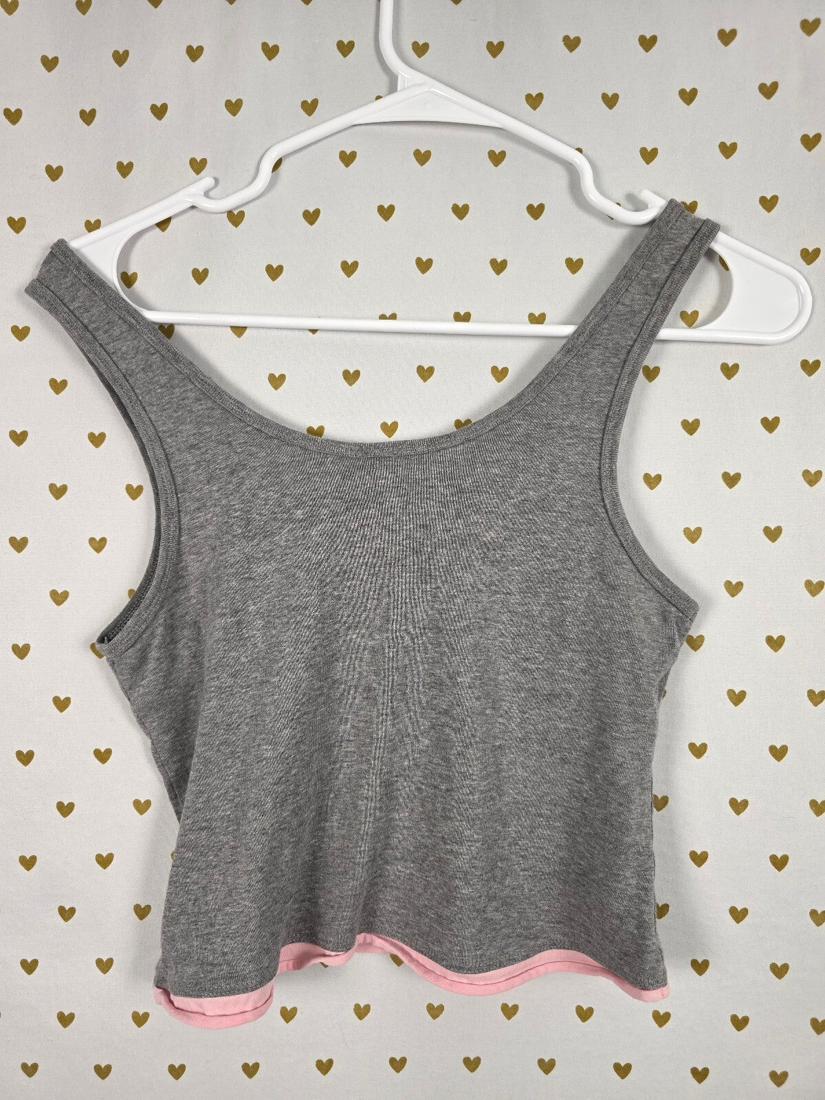 Victorias Secret Vintage Embroidered Y2k Tank Top Small Cotton