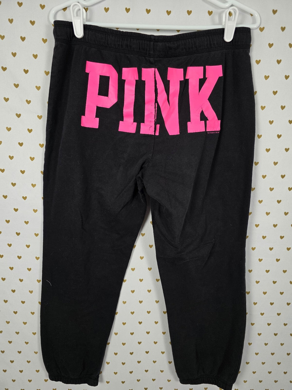 Victorias Secret PINK Vintage Medium Logo Butt Sleep Pants Pajama Bottoms