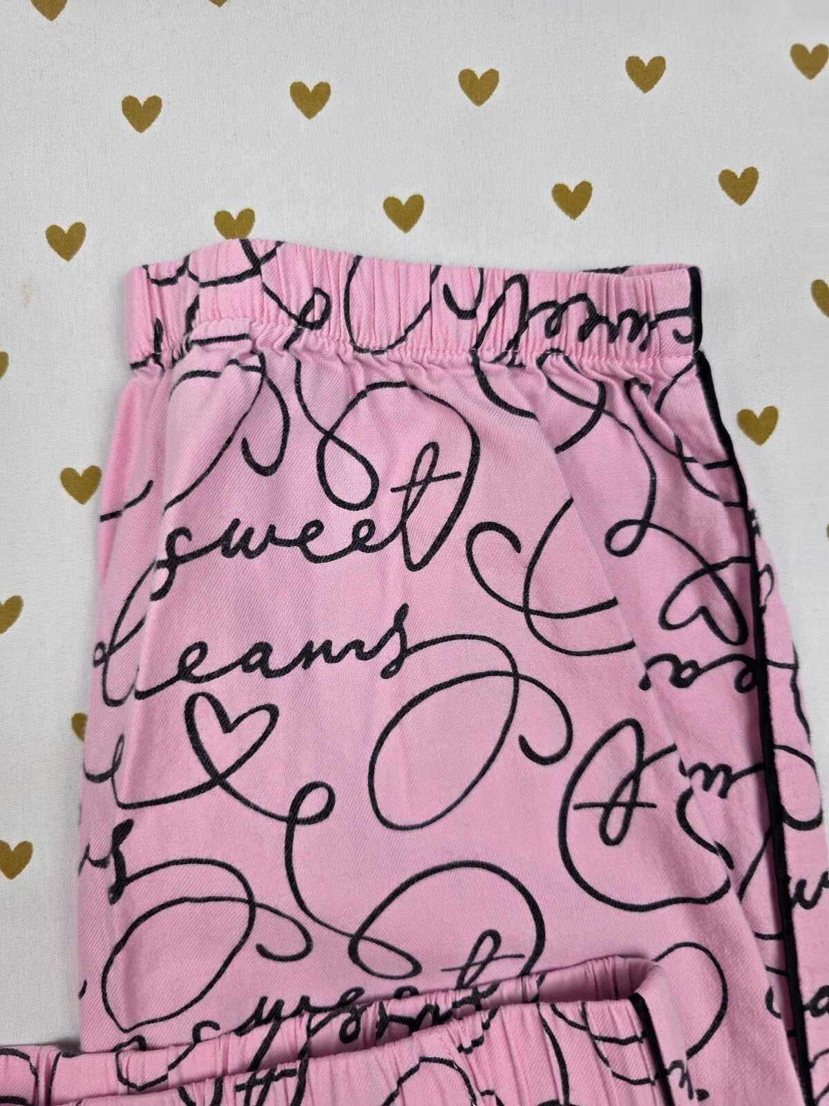 Victorias Secret Pink Logo Sleep Pants Pajama Bottoms PJ Pants SMALL