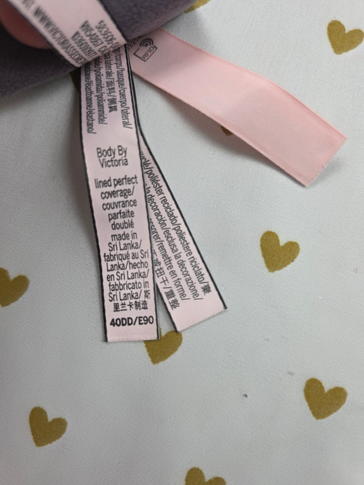 Victoria's Secret Body By Victoria Lined Perfect Coverage Bra 40DD