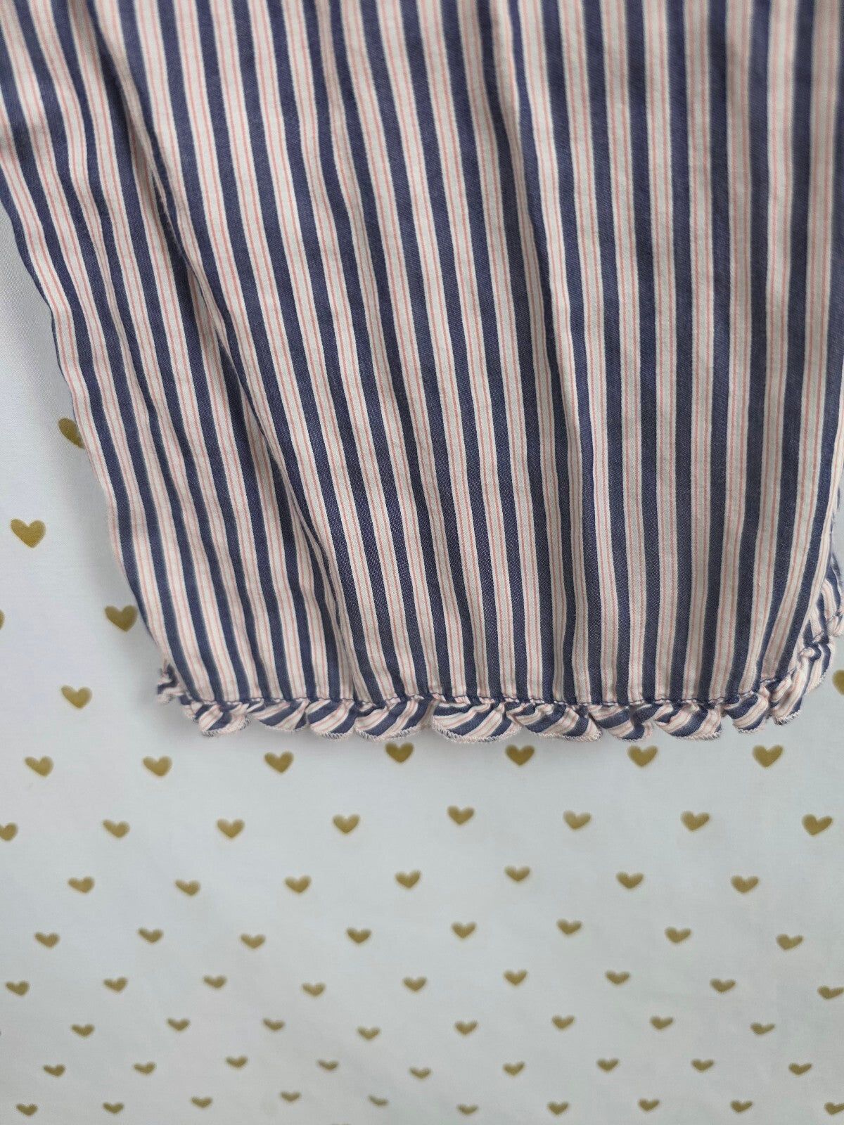 Victorias Secret 100% Cotton Striped Sleep Pants Pajama PJ Bottoms SMALL