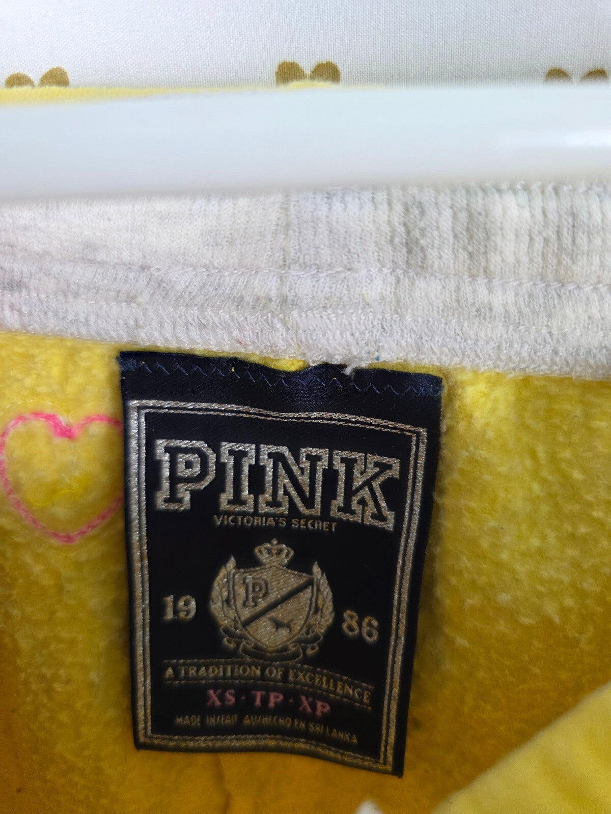 Victorias Secret PINK Vintage Y2k Peace Sweats Joggers Sweatpants XS