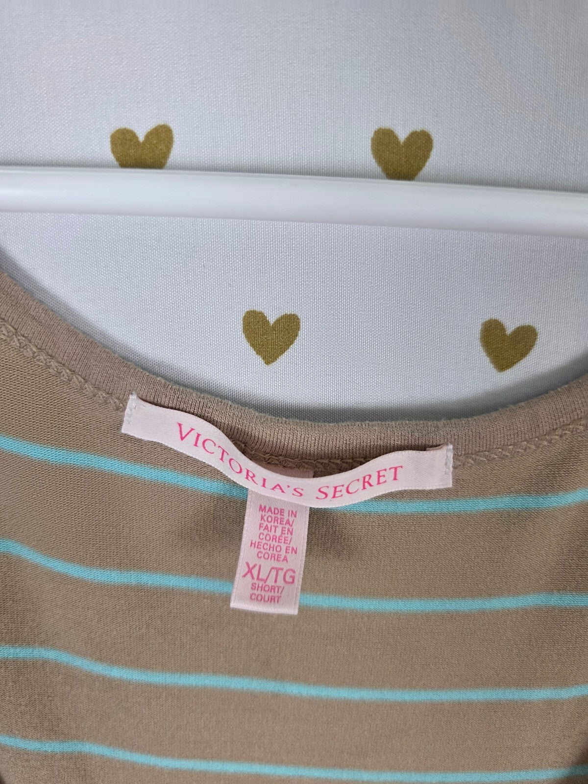 Victorias Secret Striped Long Tank Top Stretchy Maxi Dress XL
