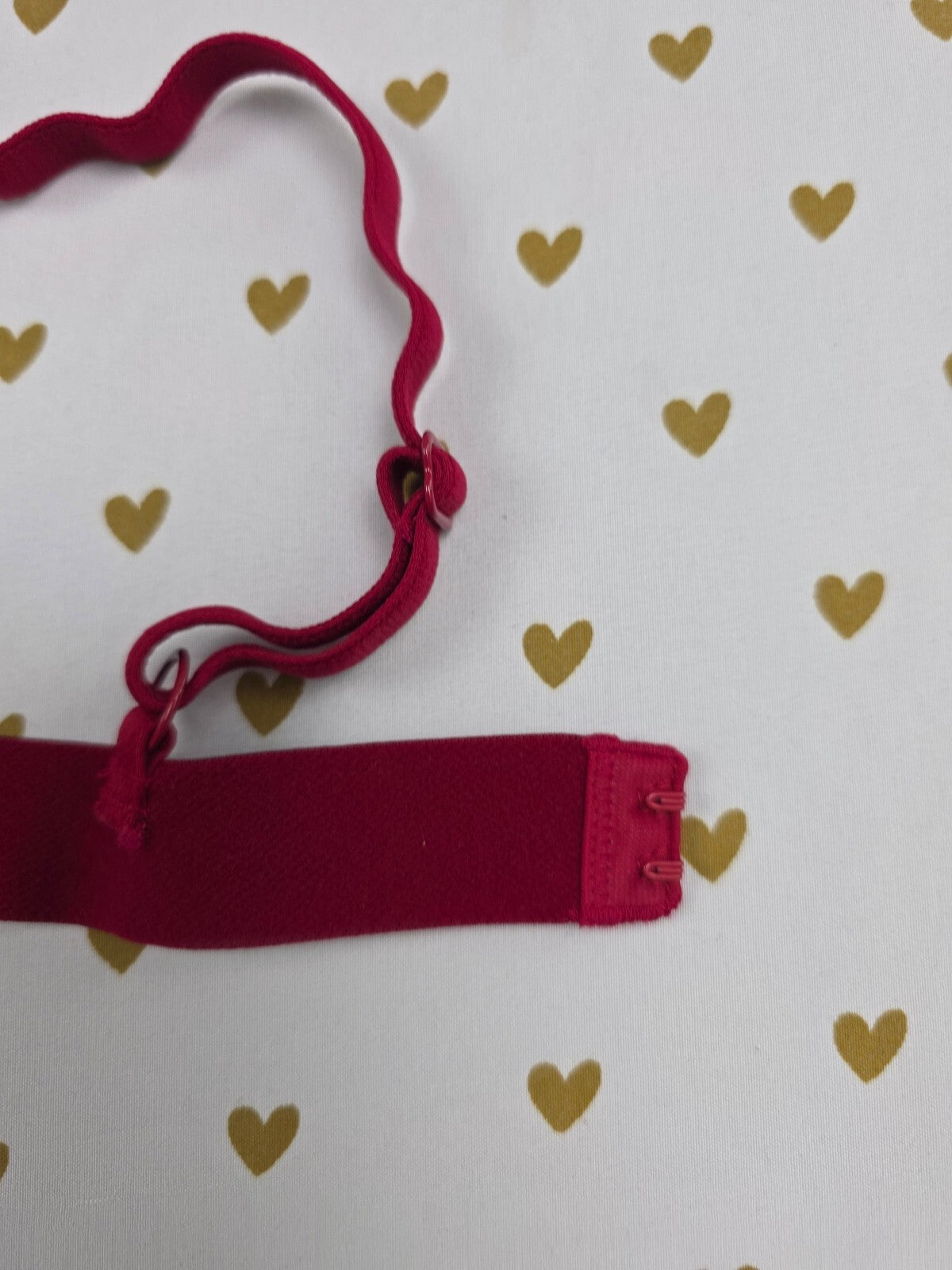 Victorias Secret Pink Red Bling Studded Large Bralette Bra Top Tank