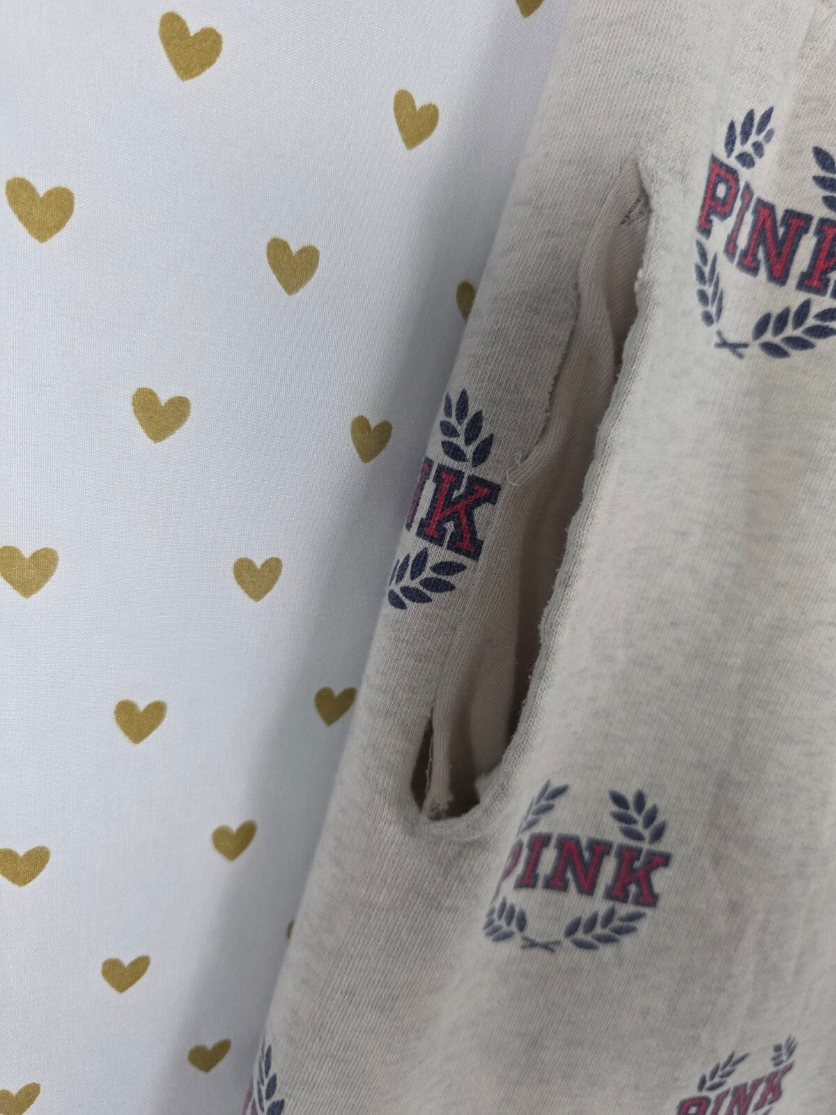 Victorias Secret PINK Crest Sweats Sweatpants Logo XS