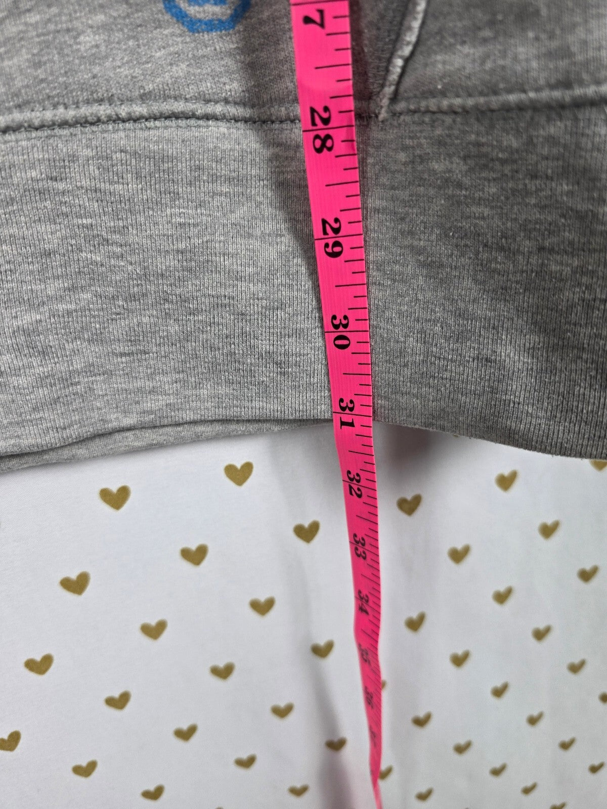 Victorias Secret PINK Vintage University Sweater Dress Hooded Y2k Grey Large