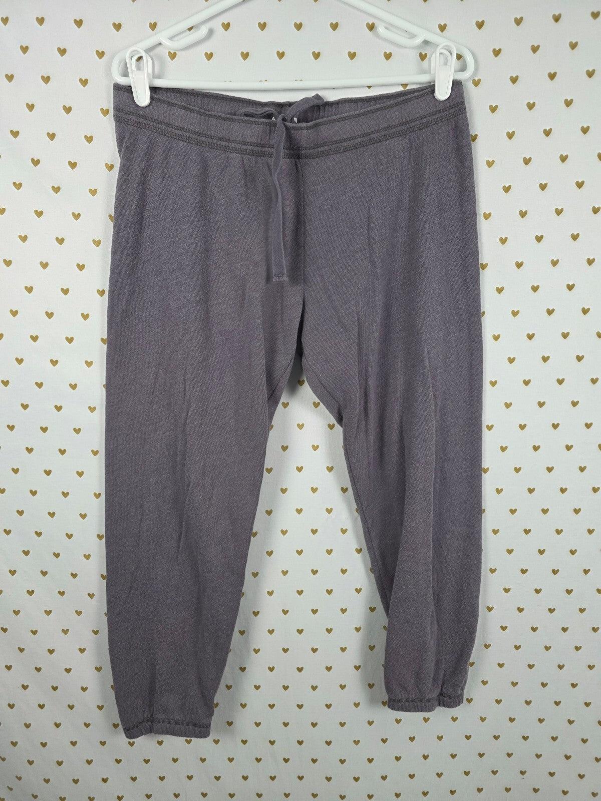 Victorias Secret PINK Grey Logo Butt Sweatpants Medium