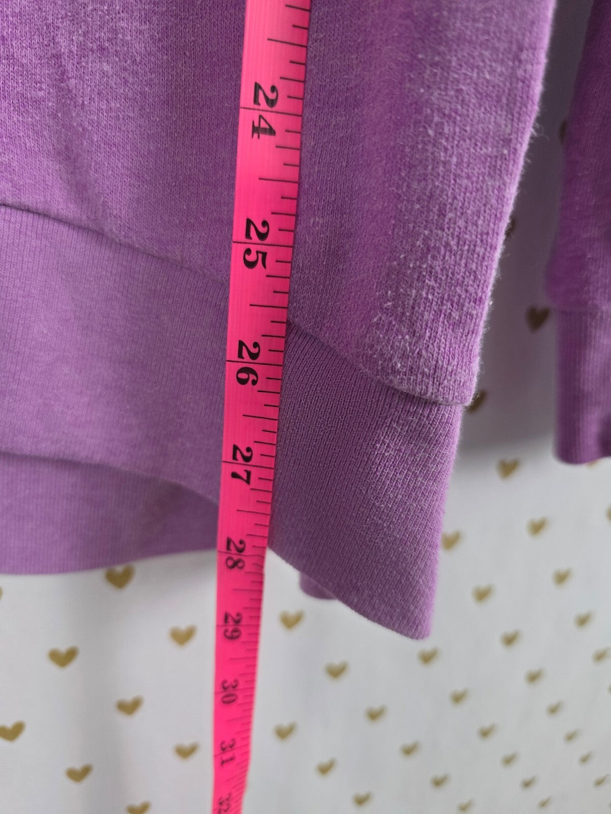 Victorias Secret Pink Purple Pullover Logo sweater Shirt XS
