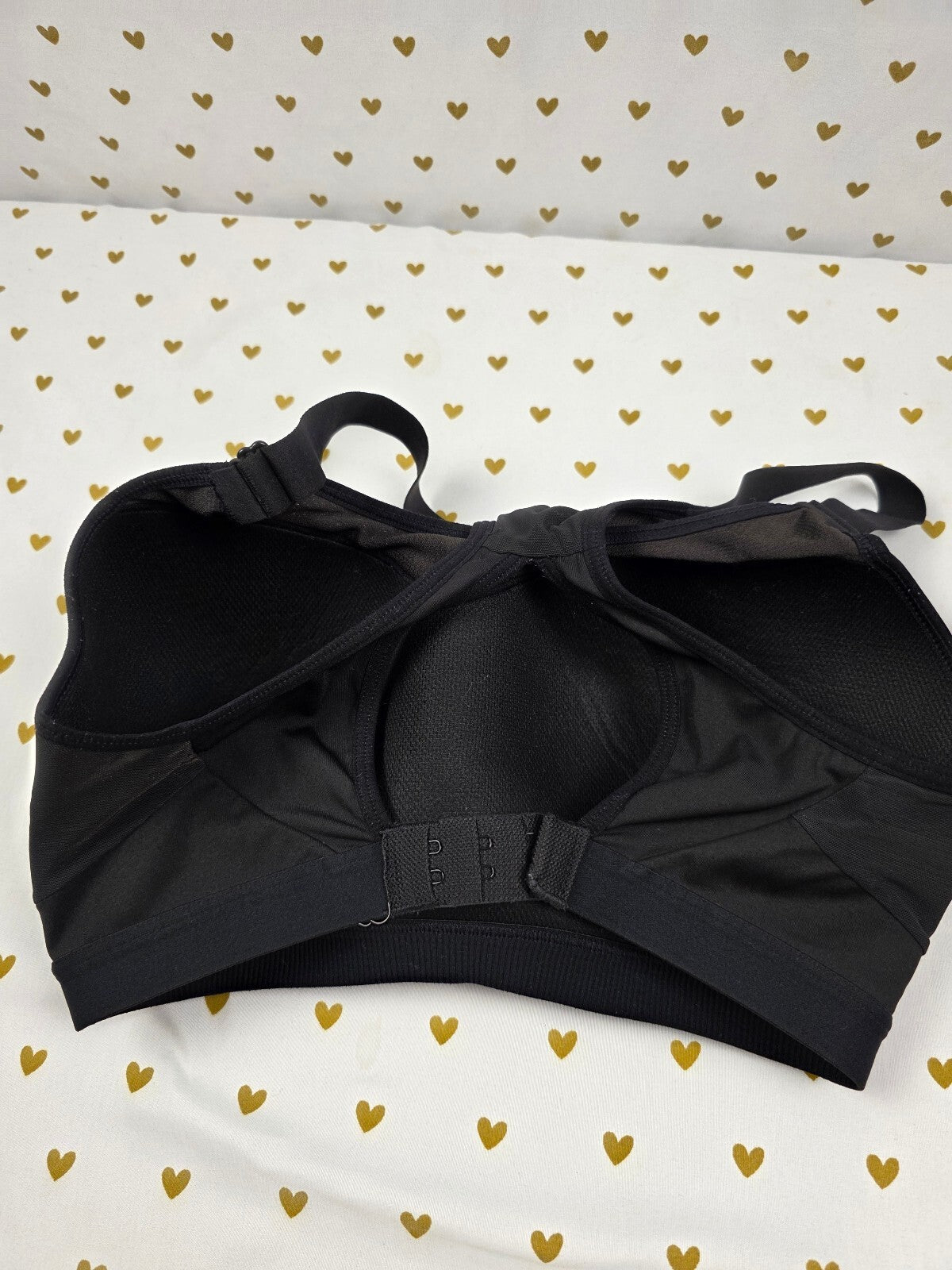 Victorias Secret SPORT Black Supportive Sports Bra Exercise Support 32DDD