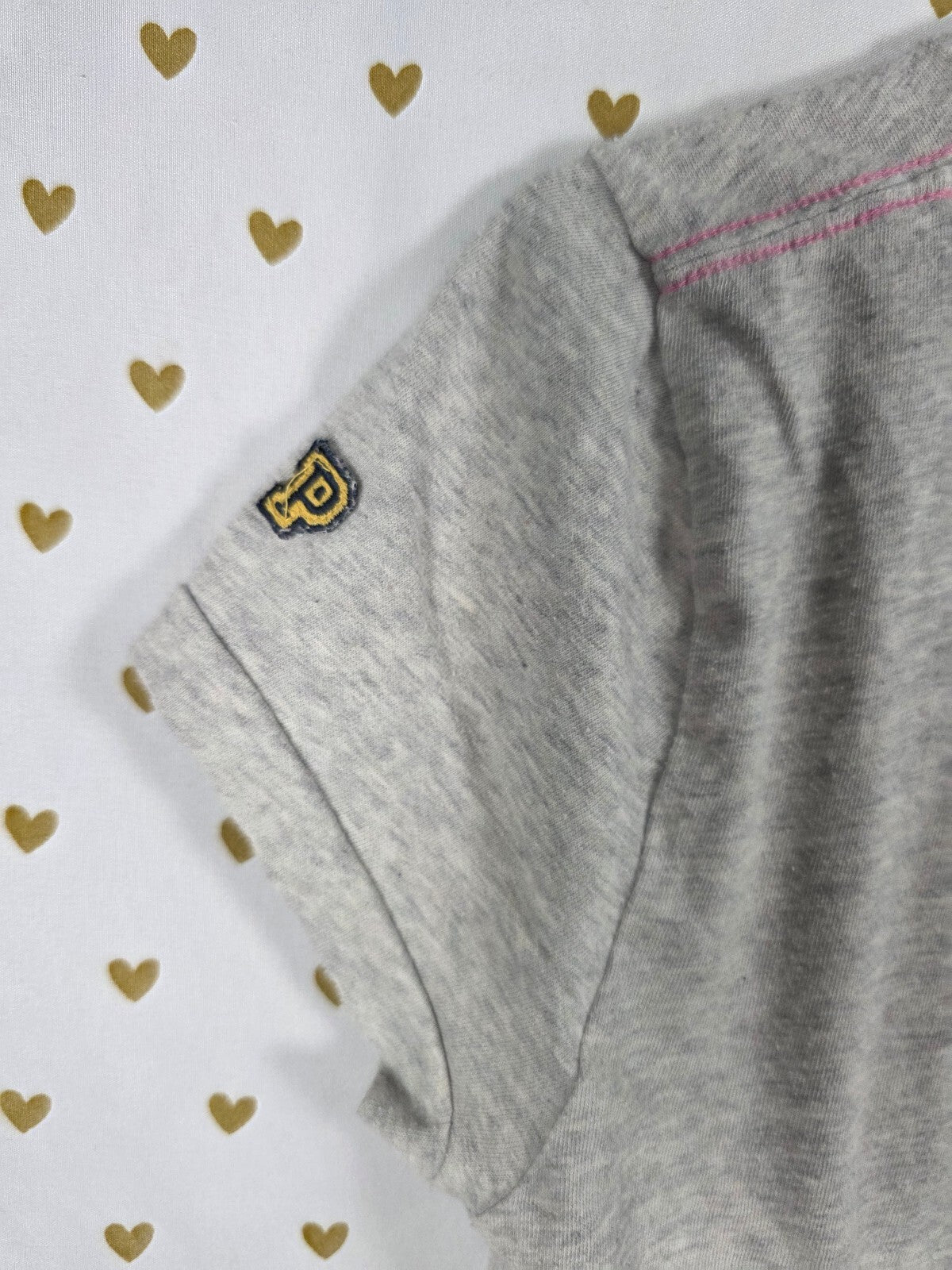 Victorias Secret PINK Vintage MOST SPIRIT Tee shirt Grey Y2k Medium