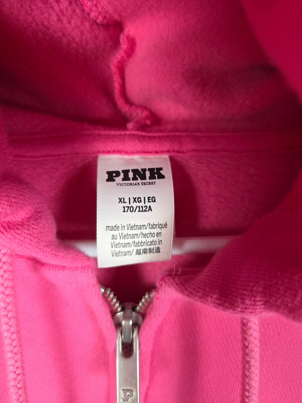 Victoria's Secret PINK Old English BLING Hoodie Sweatpants set Gothic Halloween