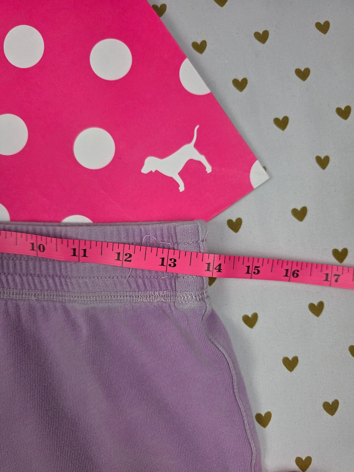 Victorias Secret PINK VINTAGE purple Leopard Cheetah Y2k Booty SHORTS XS