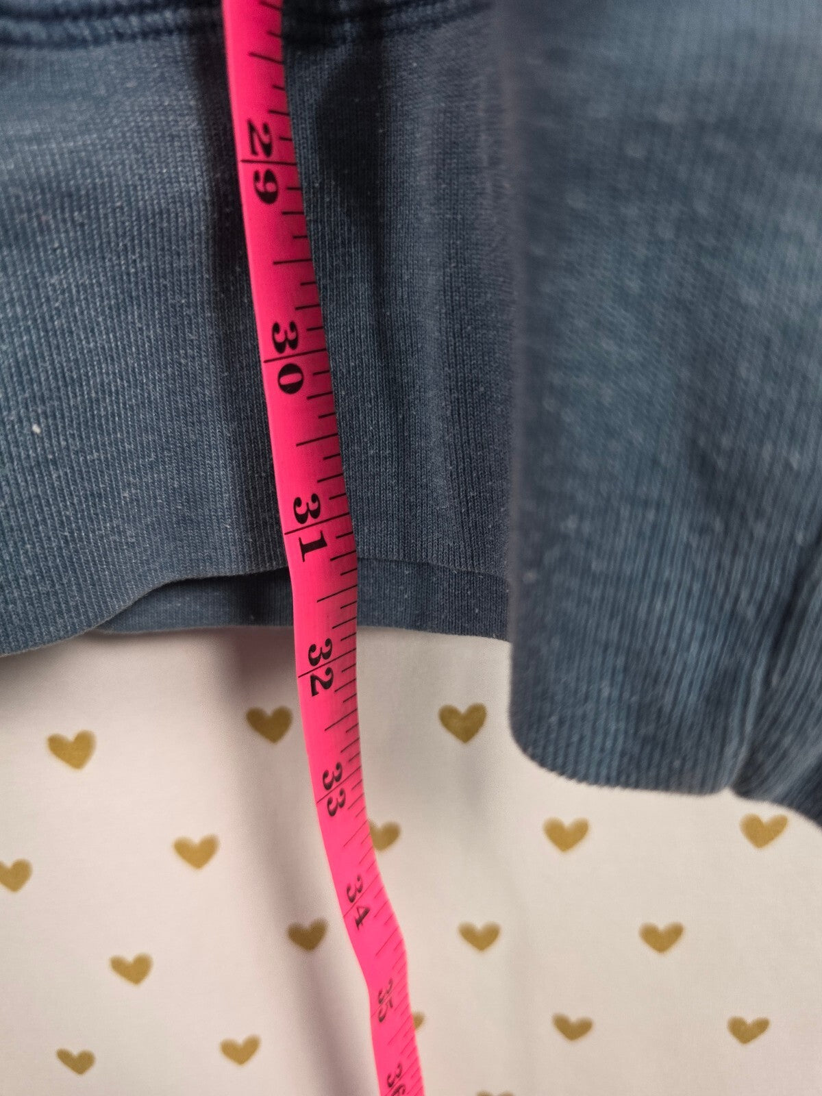 PINK Victoria's Secret Sweater Dress Hoodie Blue Peace Love Pink LY2K