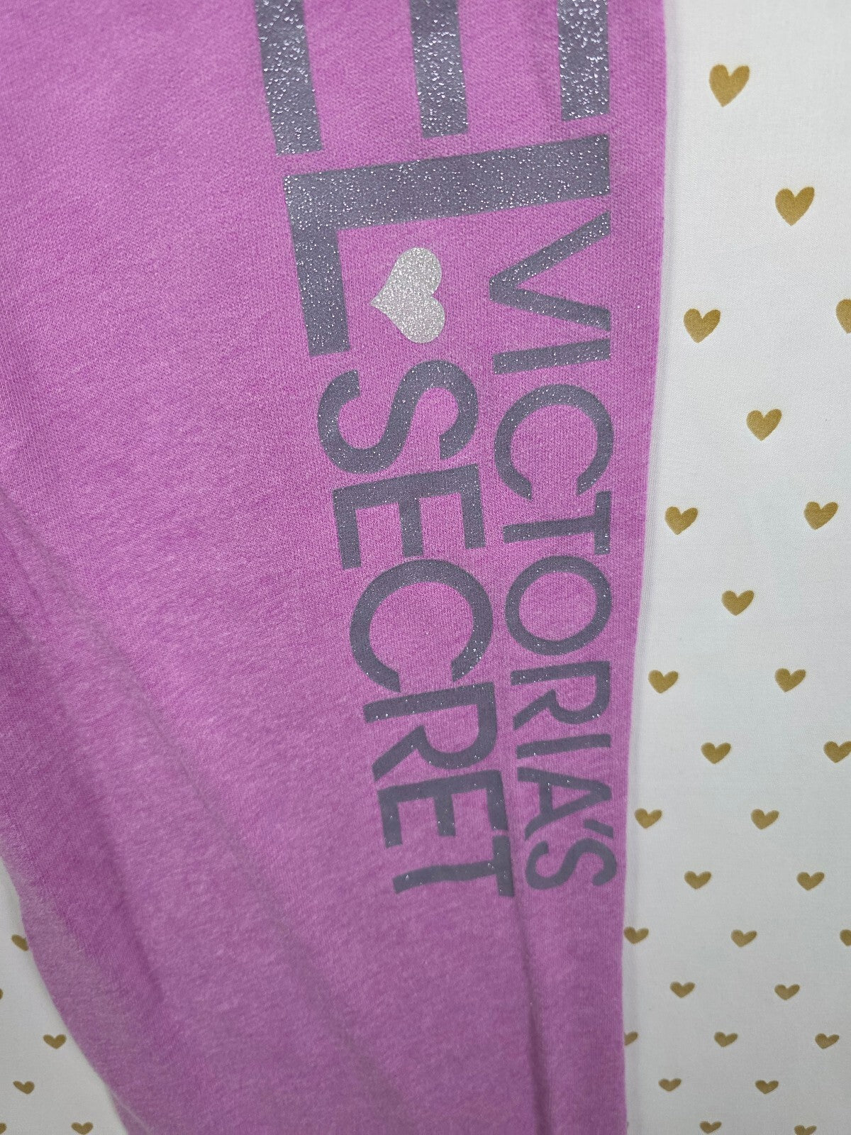 Victorias Secret ANGELS SUPERMODEL ESSENTIALS Purple Sweats Flare MEDIUM