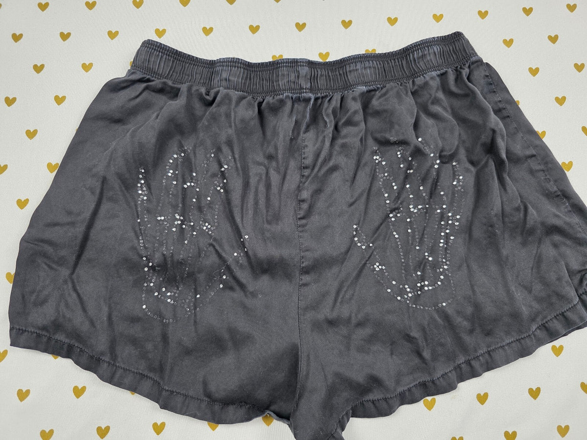 Victorias Secret PINK Halloween Skeleton XS Sleep Shorts Boxers Pajama Bottoms