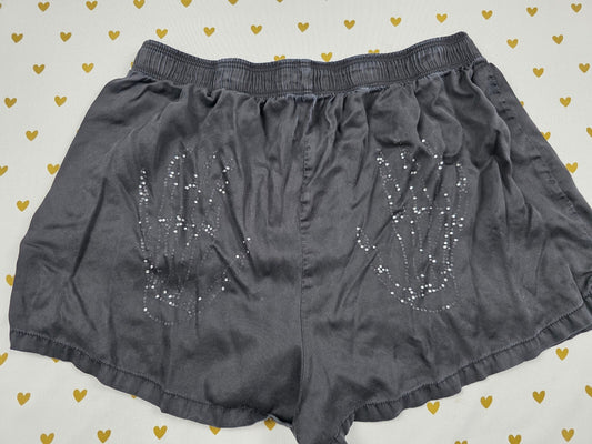 Victorias Secret PINK Halloween Skeleton XS Sleep Shorts Boxers Pajama Bottoms