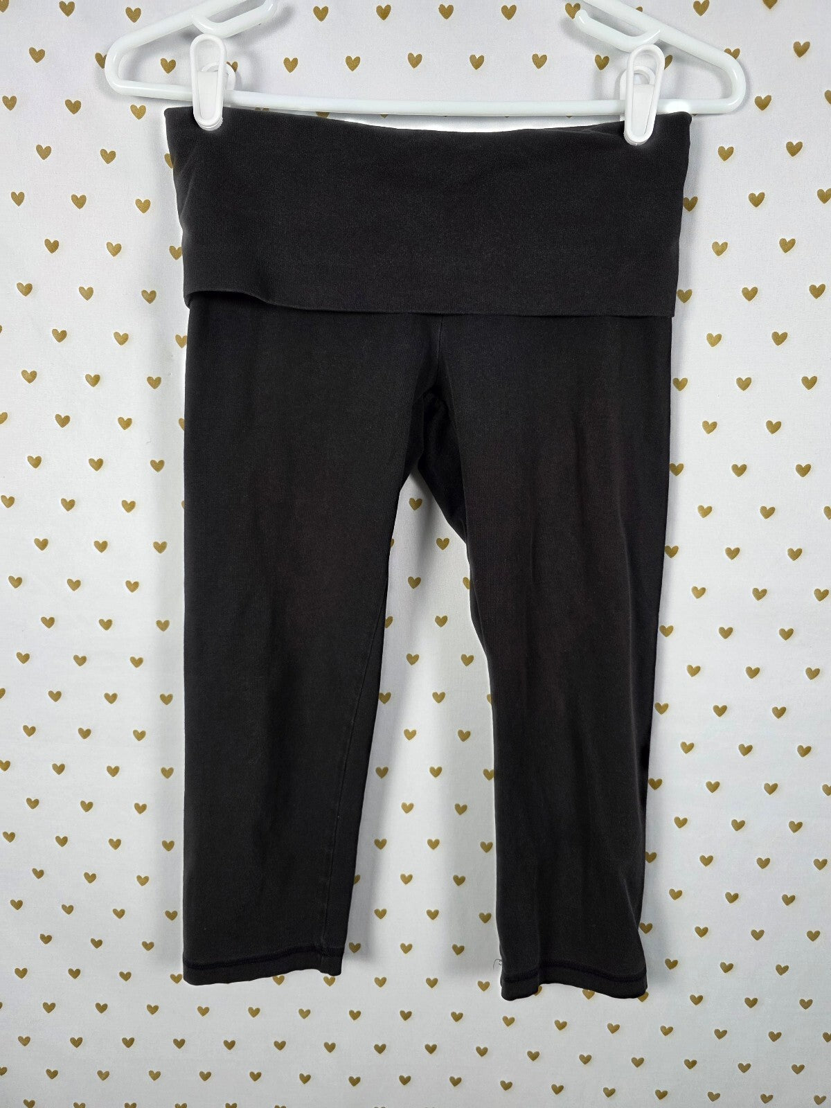 Victorias Secret PINK BLING Gradient Foldover Yoga Pants SMALL Y2k Capri