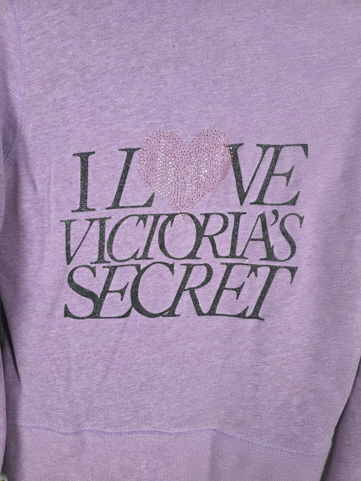 Victorias Secret ANGELS I LOVE VS  WINGS Jacket Purple SUPERMODEL ESSENTIALS M