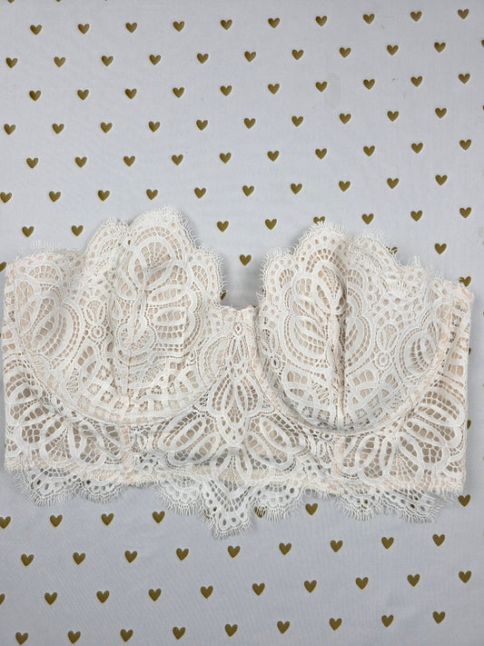 Victorias Secret Strapless Push Up Lined Multiway Bra 38D