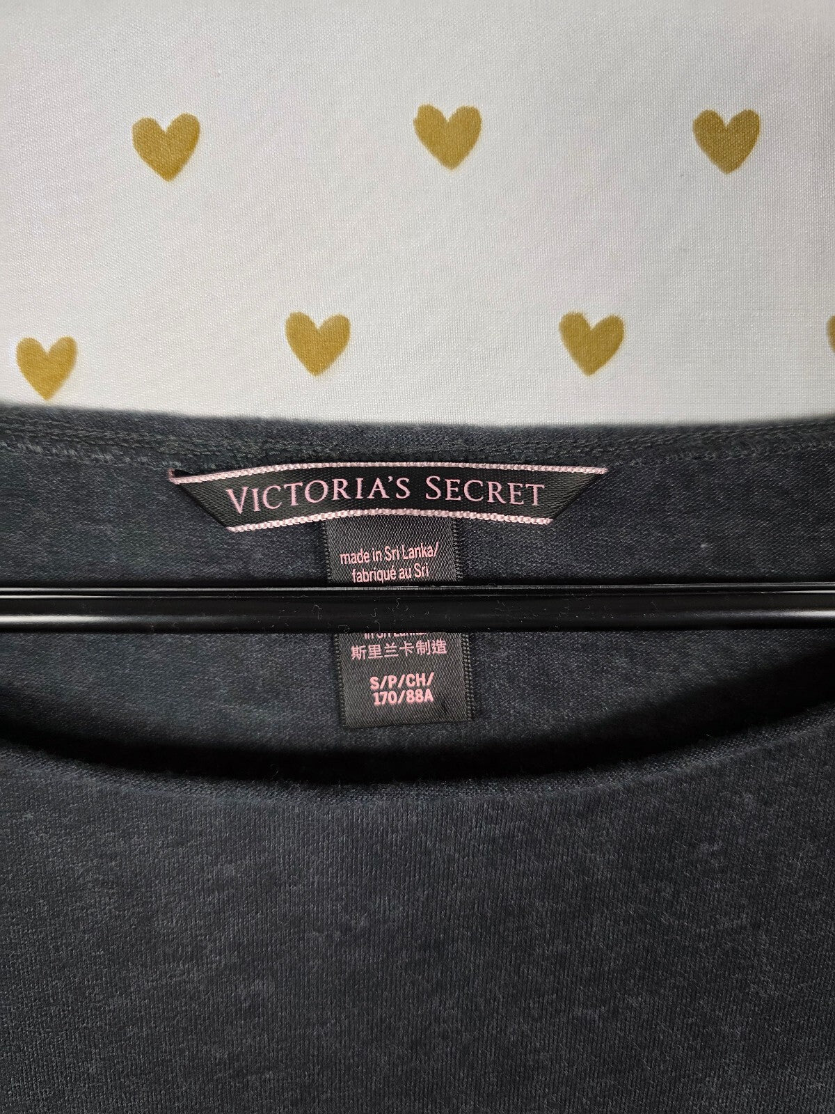 Victorias Secret Bombshell Long Sleeve Cropped Tee shirt Small