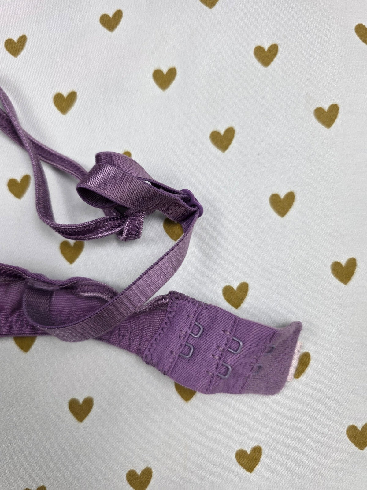 Victorias Secret Purple Sheer Vintage Floral 36B Bra