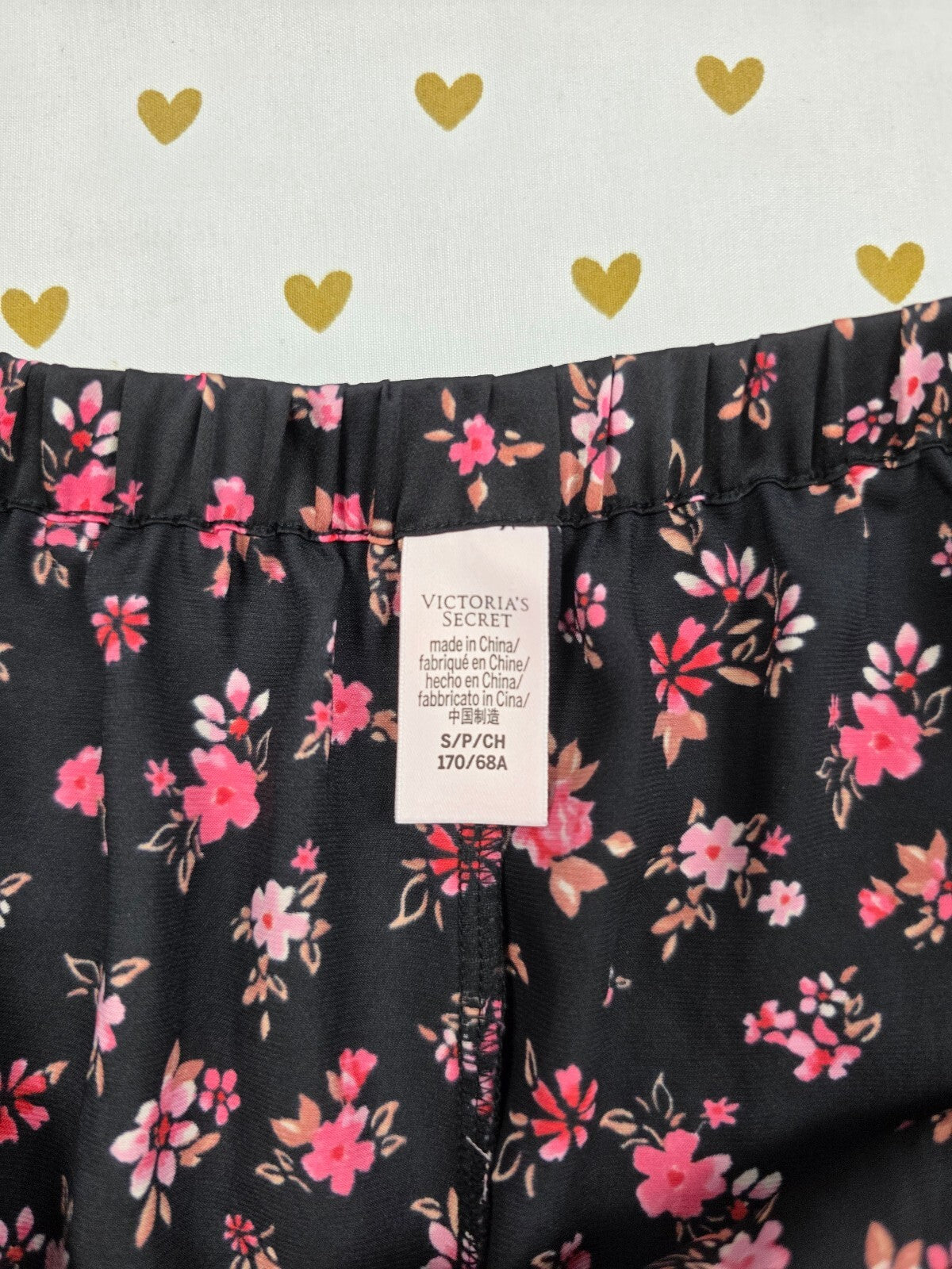 Victorias Secret Floral Small Sleep Shorts Boxers Pajama Bottoms