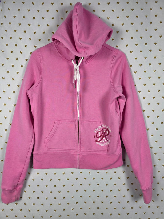 Victorias Secret Pink A LISTERS Vintage Y2k Full Zip Hoodie Jacket MEDIUM