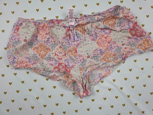 Victorias Secret Small Colorful Sleep Shorts Boxers Pajama Bottoms