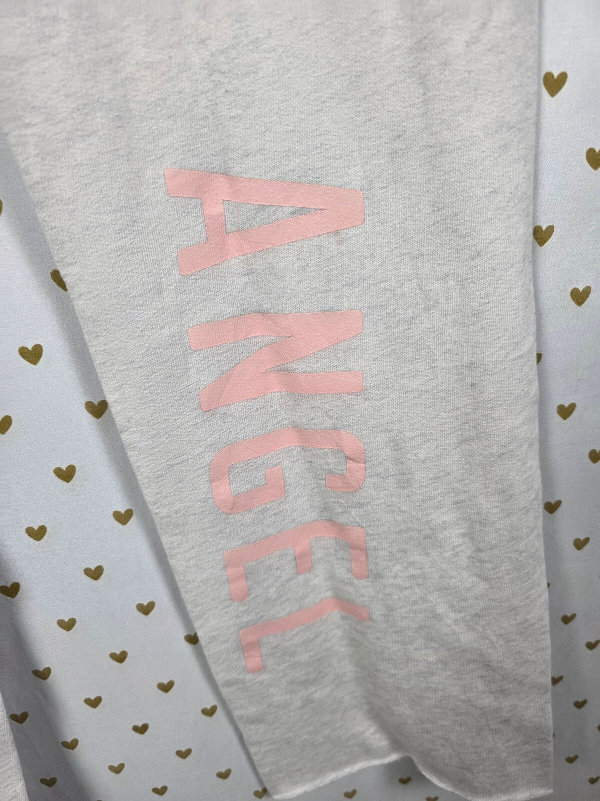 Victorias Secret ANGELS Grey XS Straight Leg Sweats Sweatpants