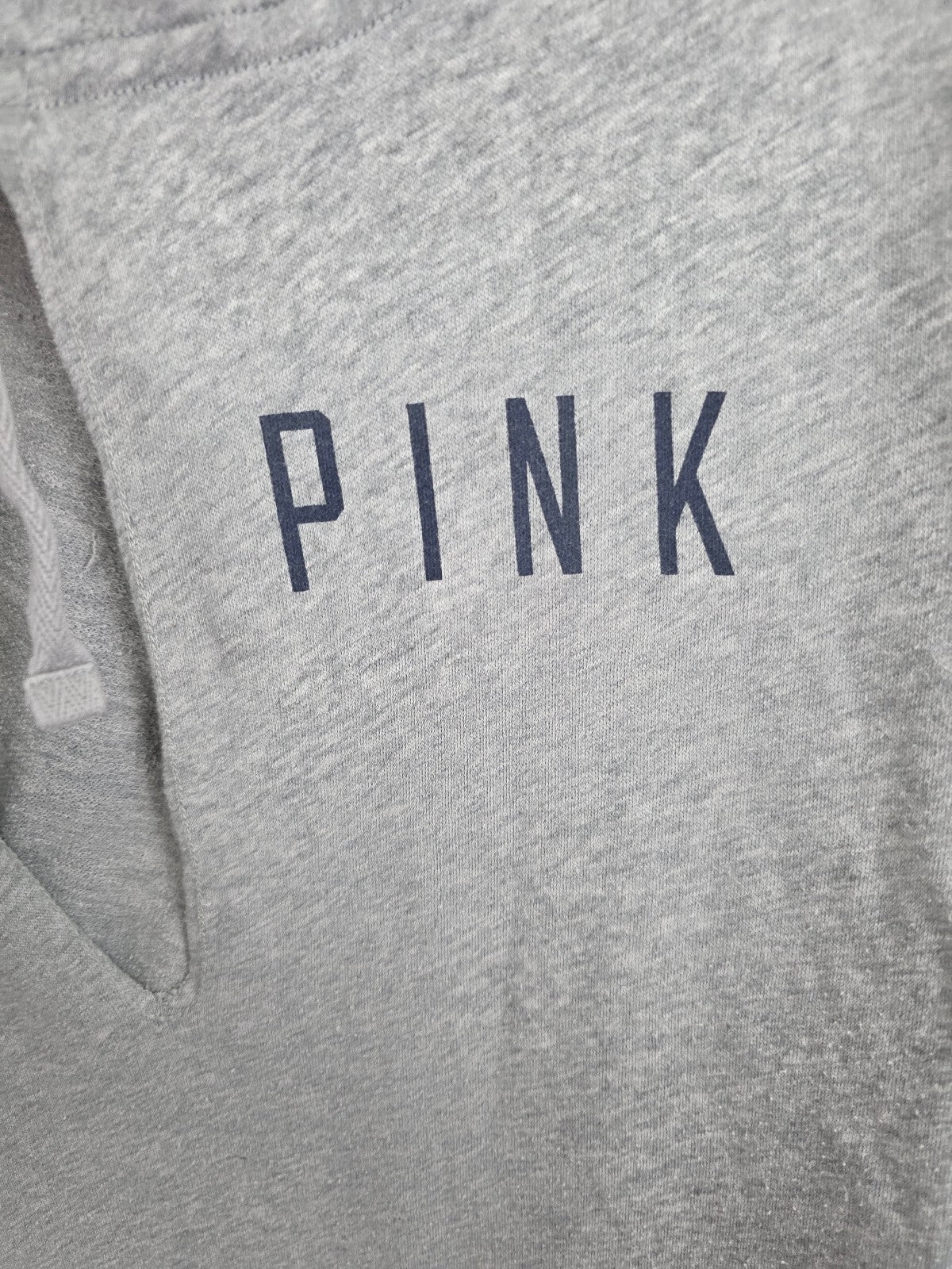 Victorias Secret Pink MLB New York Yankees Baseball Hooded Thin Sweater Shirt L