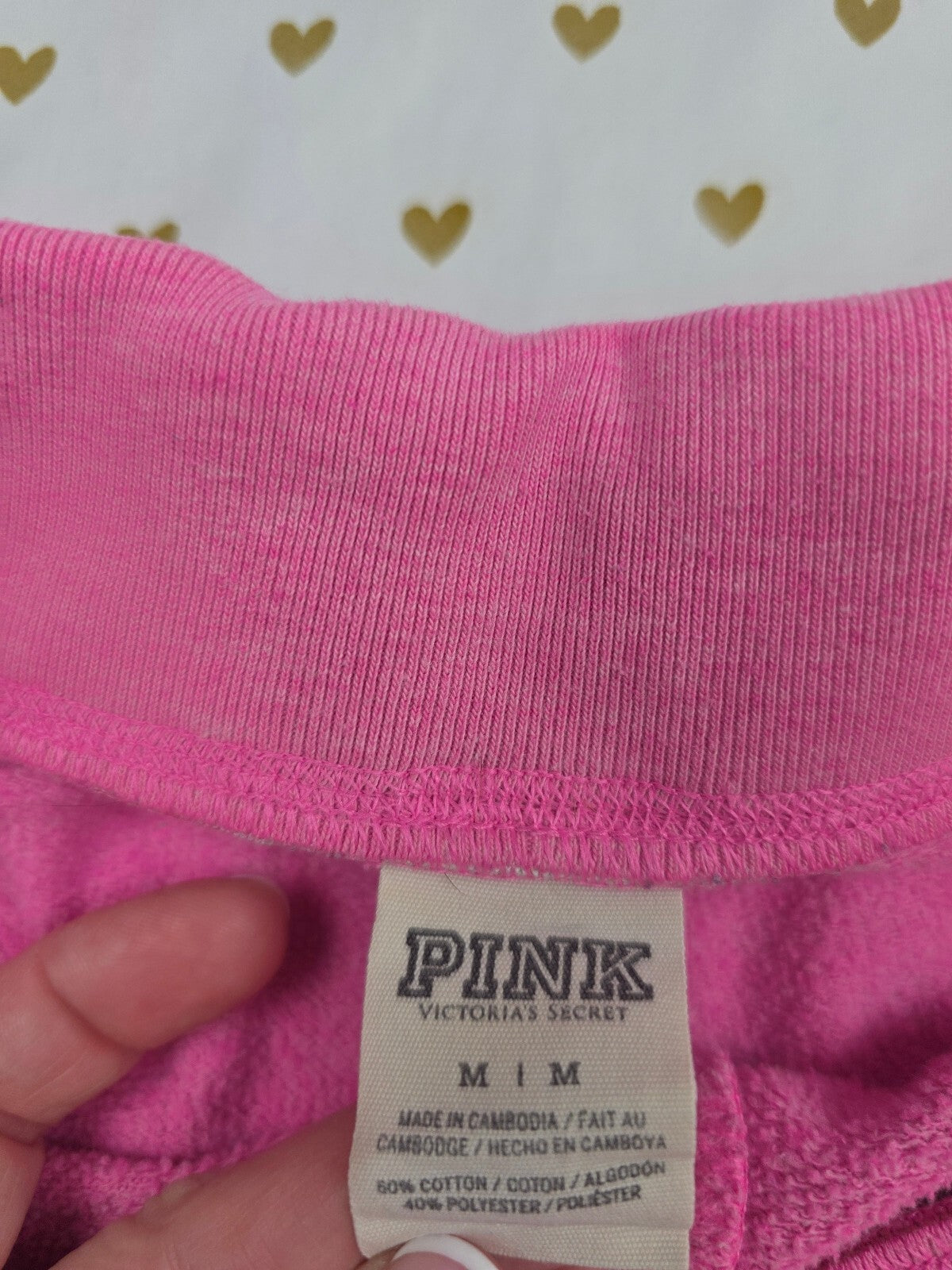 Victorias Secret PINK Logo Butt vintage y2k Sweat shorts Medium
