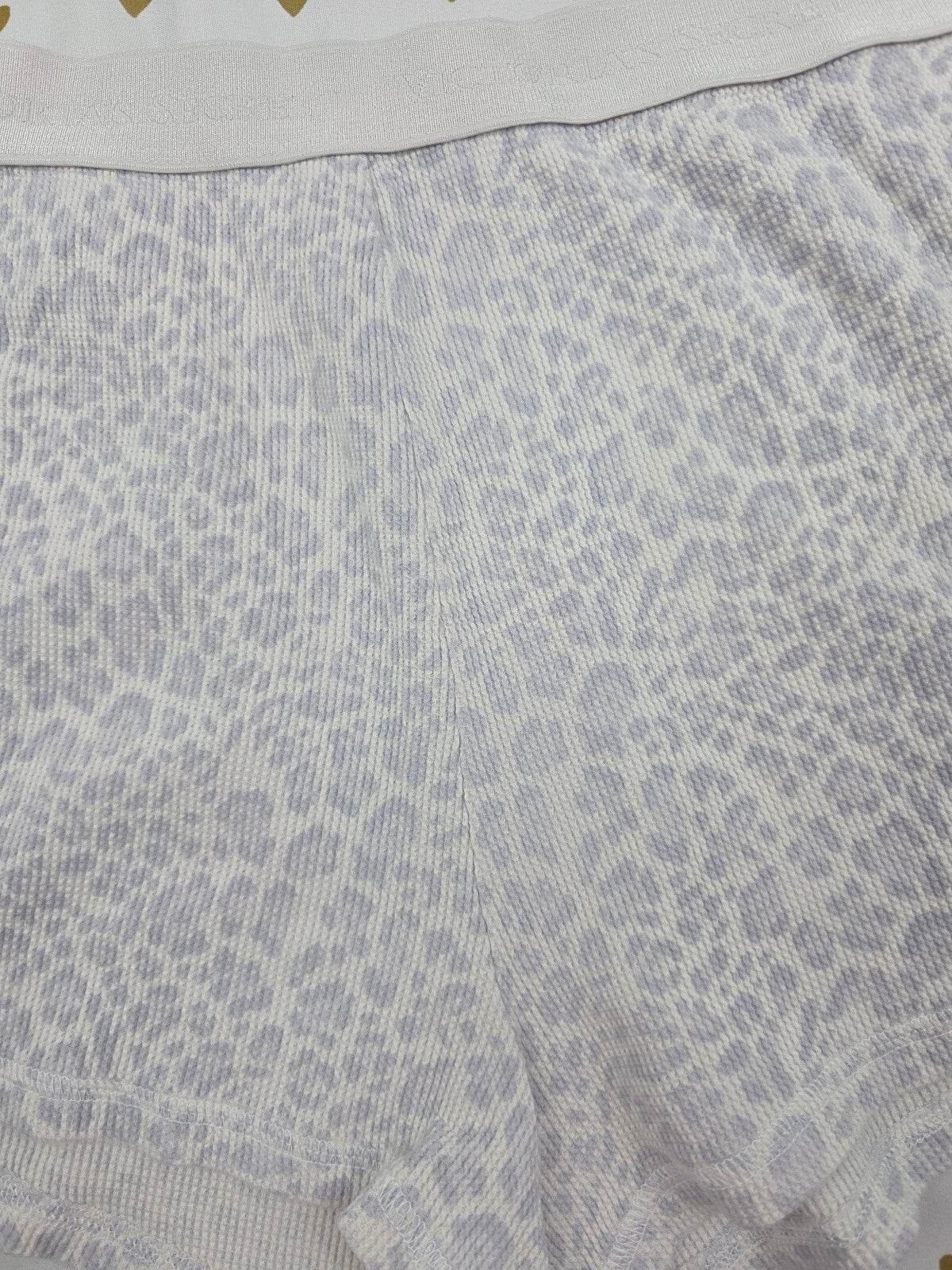 Victorias Secret Cheetah Leopard Thermal XL Sleep Shorts Boxers Pajama Bottoms