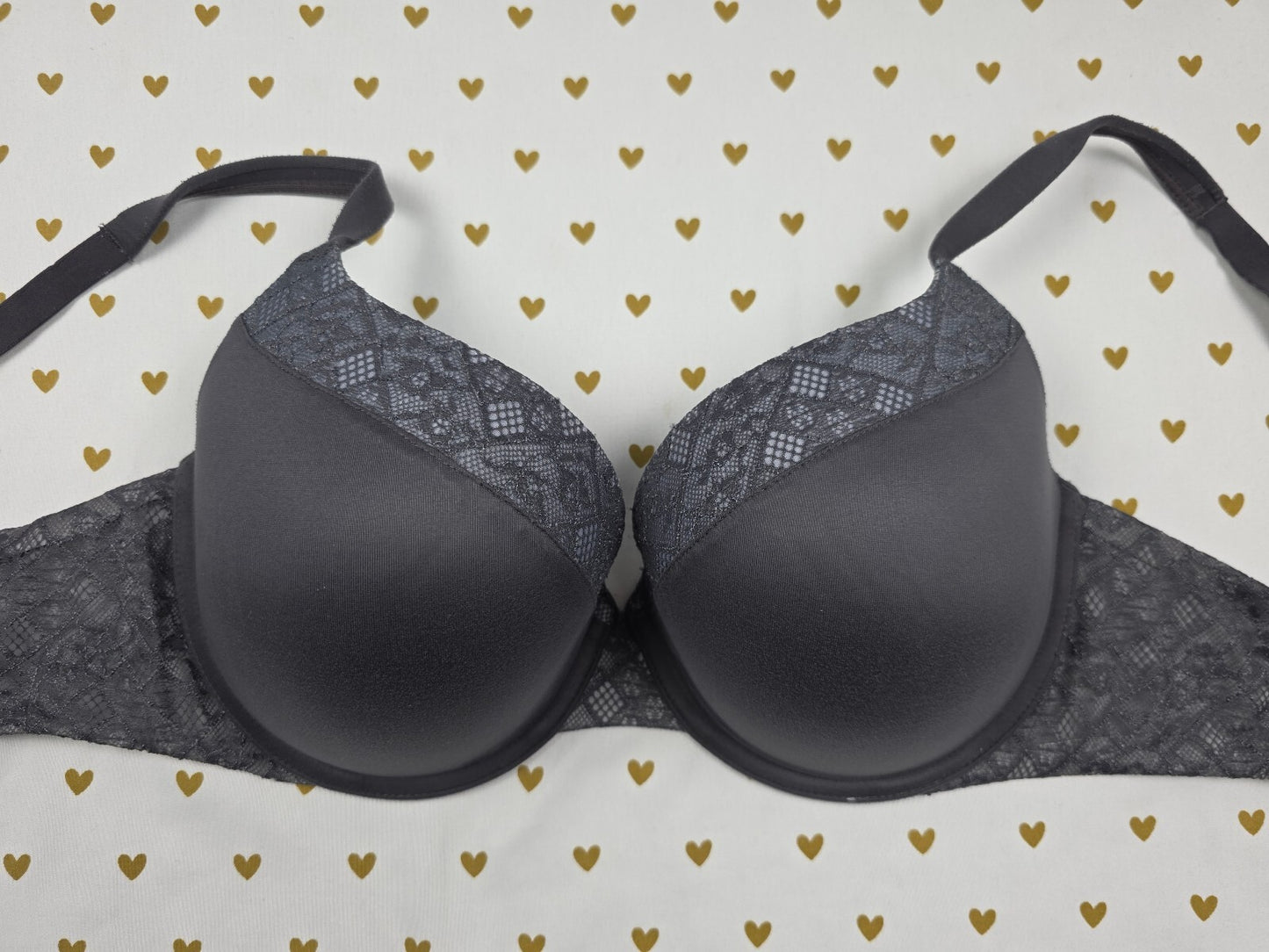 Victoria's Secret Grey Body By Victoria Perfect Shape Bra 36DD