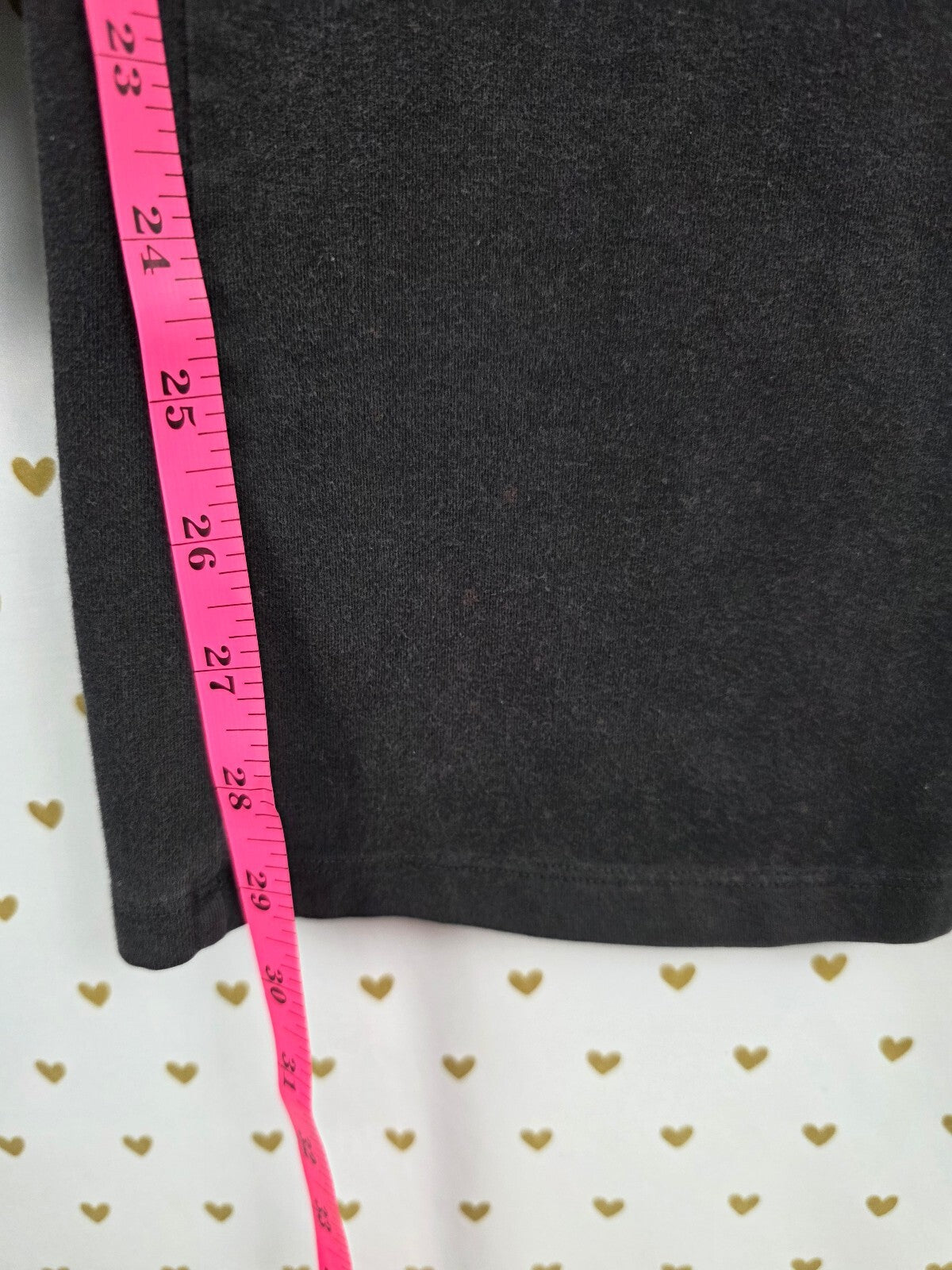 Victorias Secret PINK Lace Design Vintage Foldover Yoga Pants Small Flare
