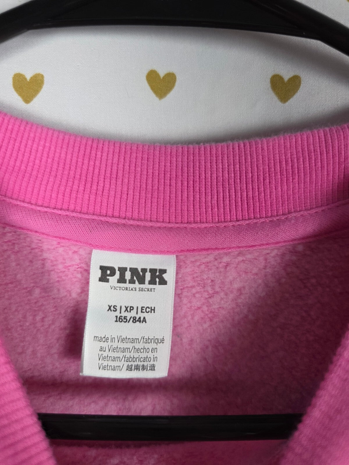 Victorias Secret Pink Logo Gradient Sweater Shorts SET outfit XS