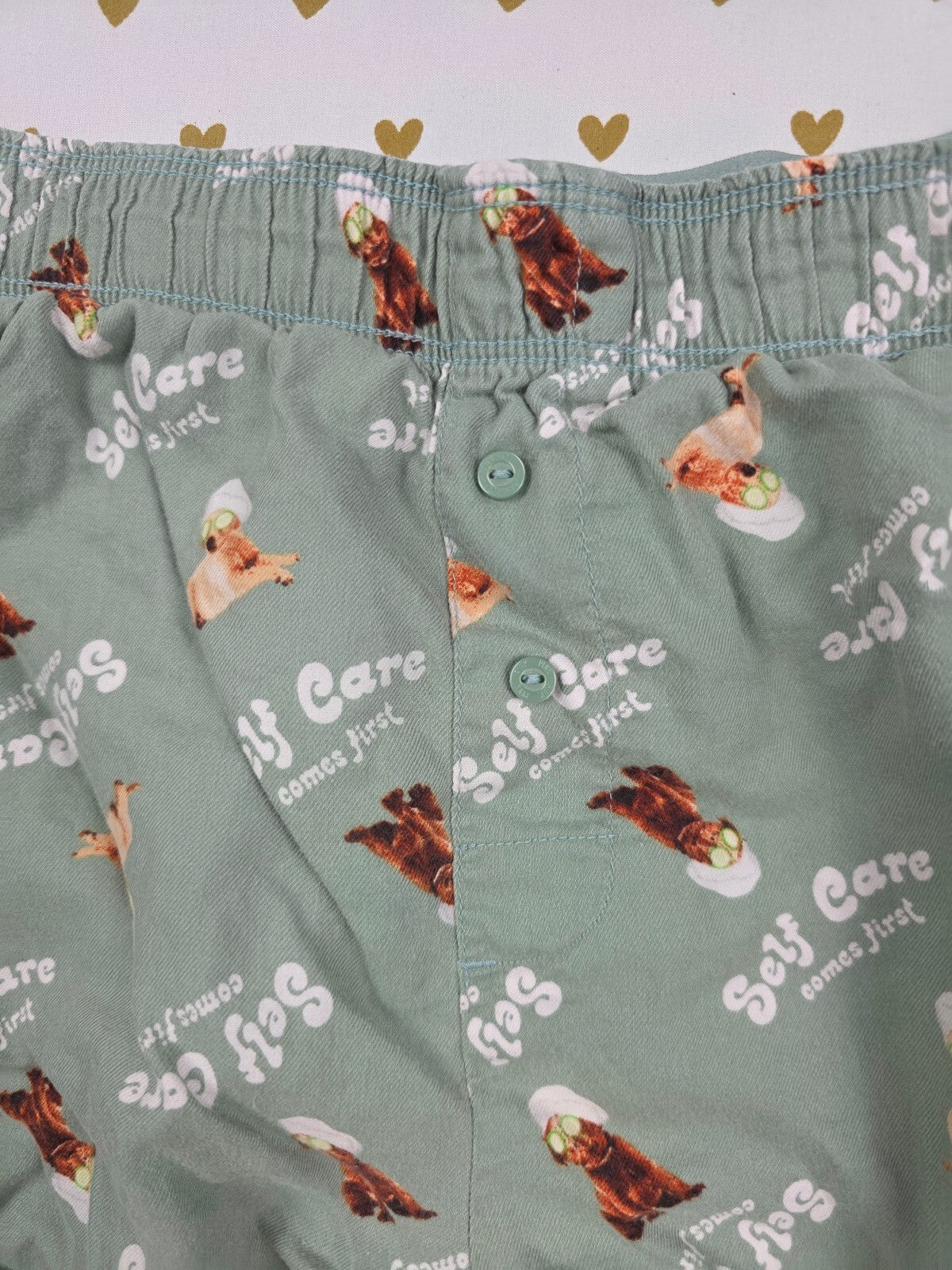 Victorias Secret PINK Dogs Medium Sleep Shorts Boxers Pajama Bottoms