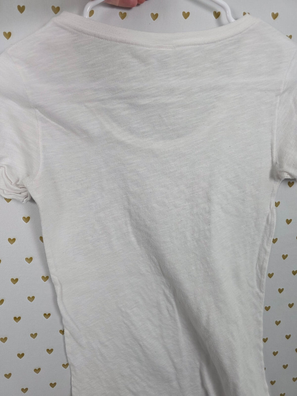 Victorias Secret PINK BLING Zebra Stripe Sequined Vintage Y2k Tee Shirt SMALL
